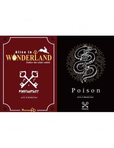 [SET] Pink Fantasy 1st EP Album - Alice in Wonderland (SET Ver.) 2CD + 2Poster