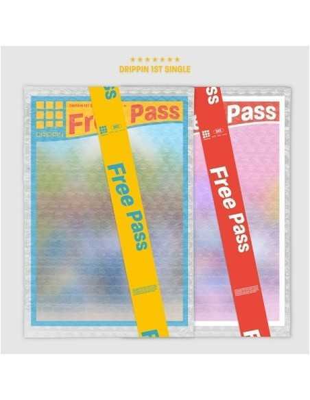 [SET] DRIPPIN 1st Single Album - Free Pass (SET ver.) 2CD + 2Poster
