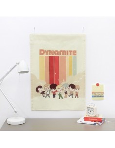 BTS x TinyTAN Dynamite Goods - FABRIC POSTER