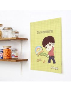 BTS x TinyTAN Dynamite Goods - FABRIC POSTER 2
