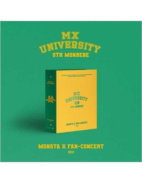 MONSTA X 2021 FAN-CONCERT [MX UNIVERSITY] DVD (4 DISC)