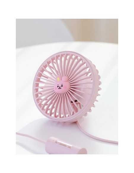 [BT21] BTS Line Friends Collaboration - Baby Lighting Mini Car Fan
