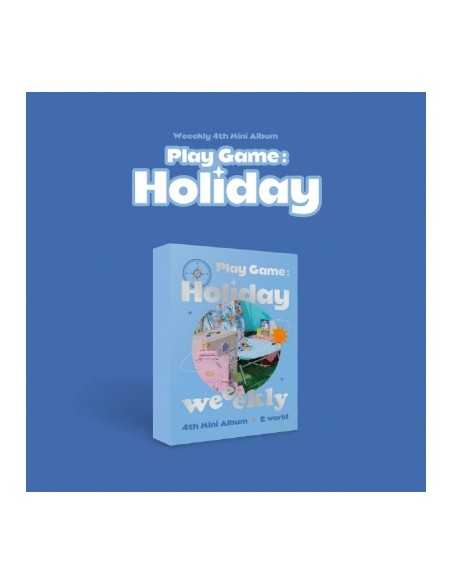 Weeekly 4th Mini Album - Play Game:Holiday (E world ver.) CD + Poster