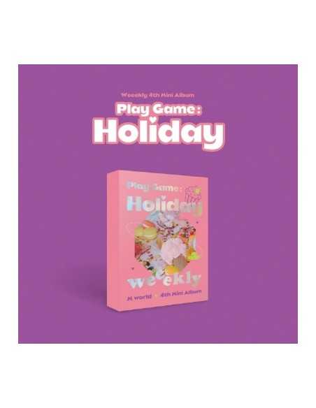 Weeekly 4th Mini Album - Play Game:Holiday (M world ver.) CD + Poster