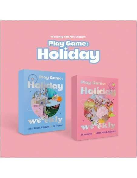 [SET] Weeekly 4th Mini Album - Play Game:Holiday (SET ver.) 2CD + 2Poster