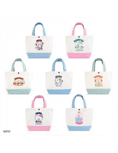 [BT21] BT21 X Monopoly Collaboration - Baby Canvas Mini Eco Bag Jelly Candy