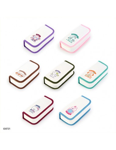 [BT21] BT21 X Monopoly Collaboration - Baby Canvas Pen Pouch Jelly Candy