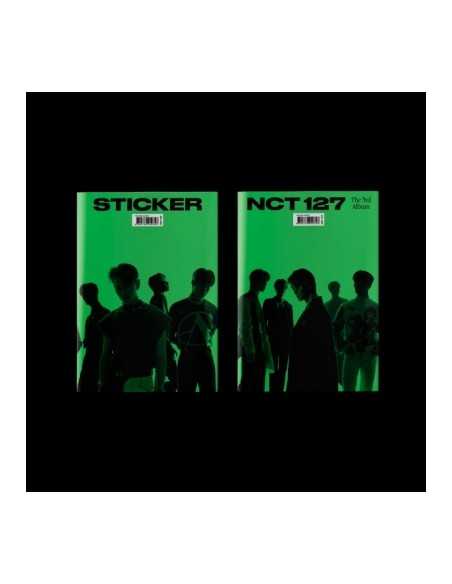 NCT 127 3rd Album - Sticker (Sticky Ver. / Random Ver.) CD + Poster