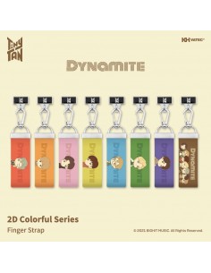 BTS x TinyTAN Goods - Dynamite 2D Colorful Series Finger...