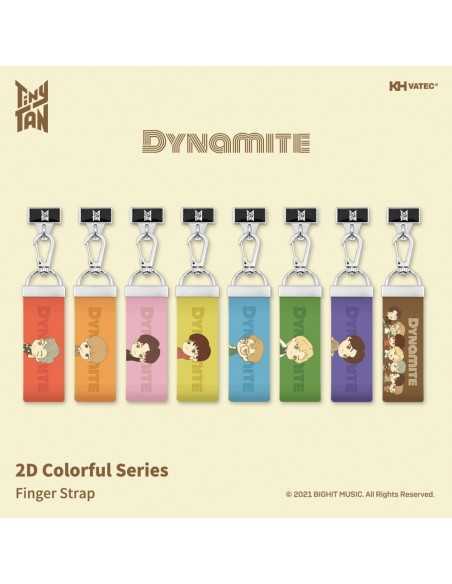 BTS x TinyTAN Goods - Dynamite 2D Colorful Series Finger Strap