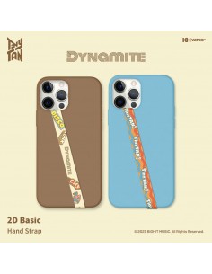 BTS x TinyTAN Goods - Dynamite 2D Basic Hand Strap