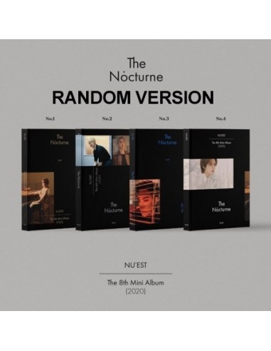 NUEST NU'EST 8th Mini Album  - The Nocturne (Random Ver.) CD