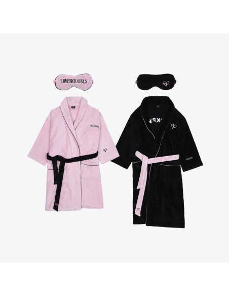 BLACKPINK THEALBUM Goods - ROBE & SLEEPING MASK SET