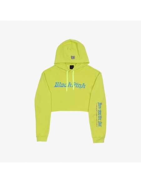 Blackpink sales cropped hoodie