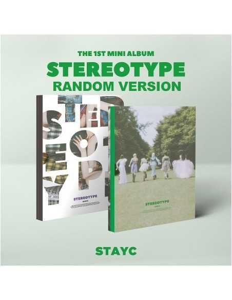STAYC 1st Mini Album - STEREOTYPE (Random Ver.) CD + Poster
