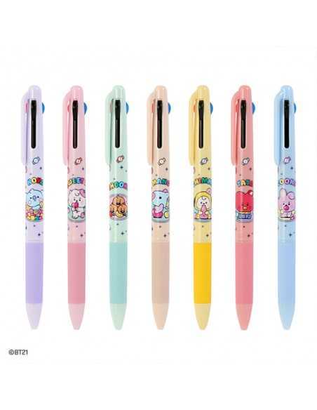 [BT21] BT21 X Monopoly Collaboration - 3 Color Ball Pen Jelly Candy