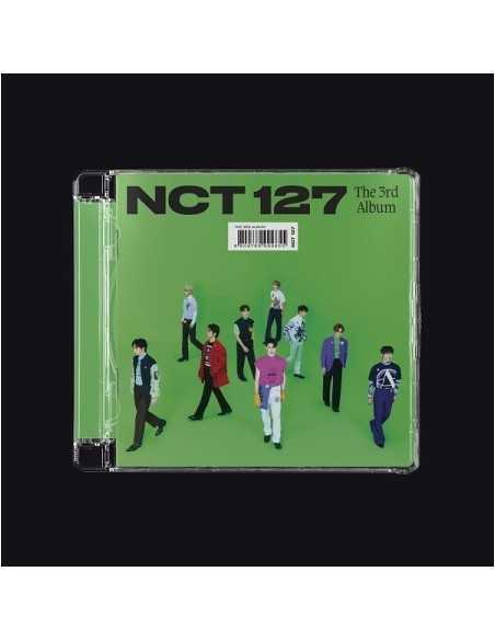 NCT 127 3rd Album - Sticker Jewel Case Ver. (Random Cover) CD + Poster