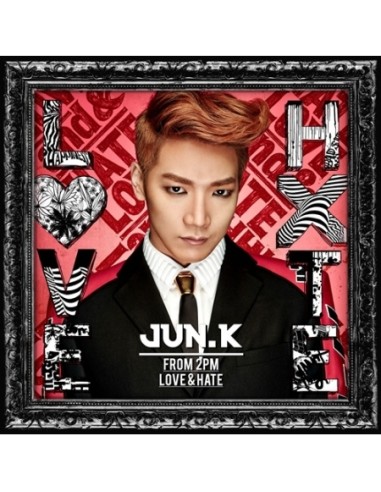 JUN. K Japan Solo Album - LOVE & HATE CD