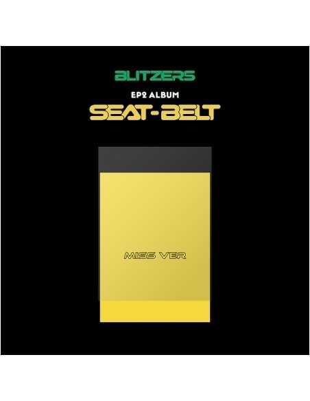 BLITZERS 2nd EP Album - SEAT-BELT (MISS VER.) CD + Poster