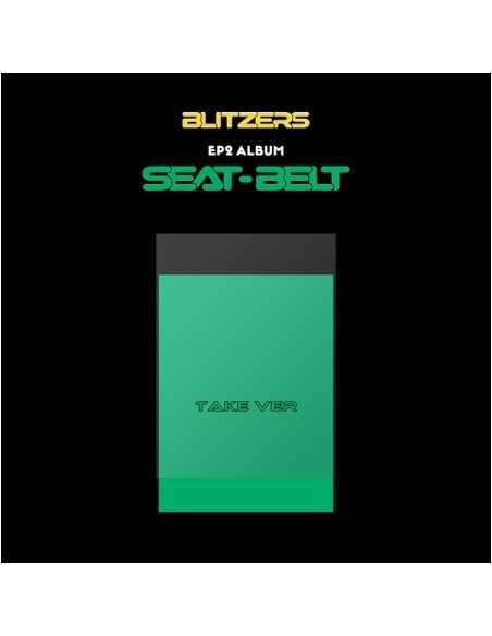 BLITZERS 2nd EP Album - SEAT-BELT (TAKE VER.) CD + Poster