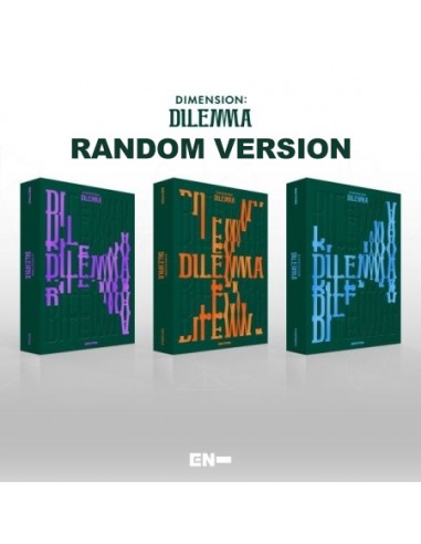 ENHYPEN 1st Album - DIMENSION : DILEMMA (Random ver.) CD + Poster