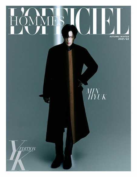 Magazine L'officiel Hommes YK Edition 2021 FALL, WINTER Type.B MONSTA X