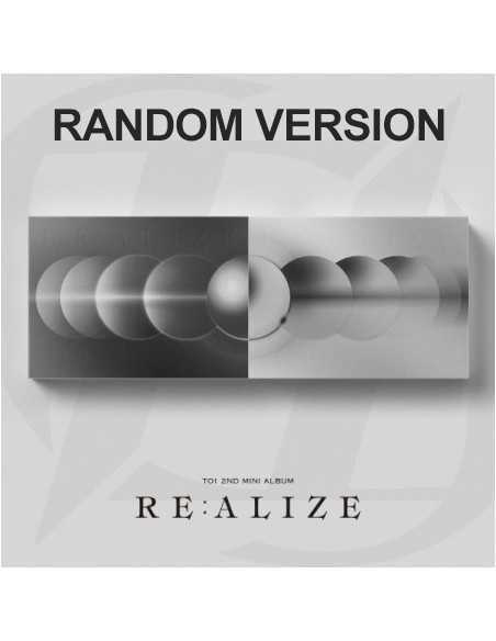 TO1 2nd Mini Album - RE:ALIZE (RANDOM VER.) CD + Poster