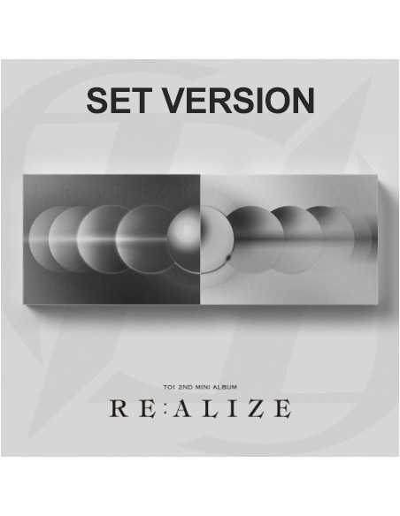 [SET] TO1 2nd Mini Album - RE:ALIZE (SET VER.) 2CD + 2Poster
