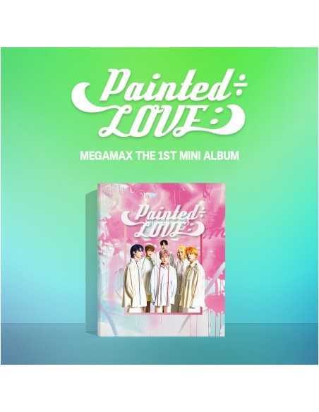 MEGAMAX 1st Mini Album - Painted÷LOVE: (PINK VER.) CD