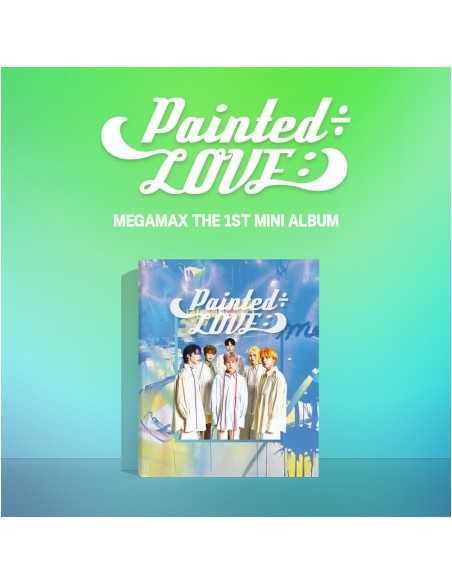 MEGAMAX 1st Mini Album - Painted÷LOVE: (BLUE VER.) CD