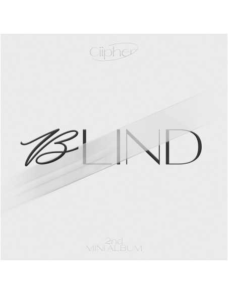 CIIPHER 2nd Mini Album - BLIND CD + Poster