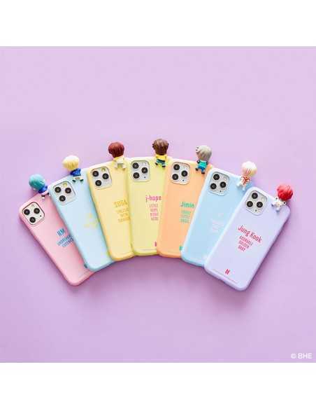 [Special Sale] BTS CHARACTER Goods - Figure Color Jelly Case [Nickname] for iPhone