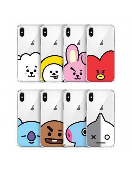 [BT21] Clear Jelly Case Big Face