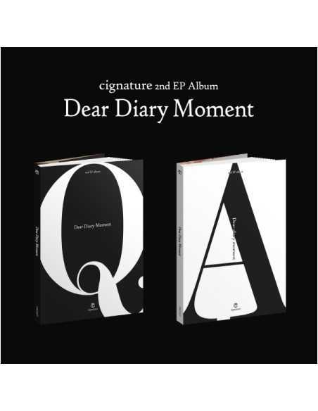 [SET] Cignature 2nd EP Album - Dear Diary Moment (SET Ver.) 2CD + 2Poster