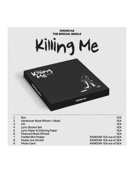 CHUNG HA The Special Single Album - KILLING ME CD + Poster