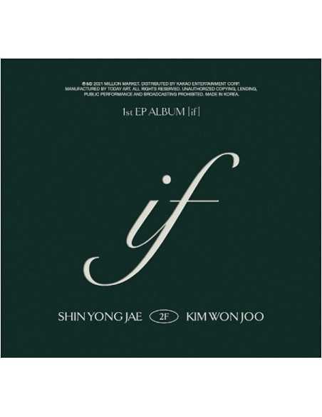 2F 1st Mini Album - IF CD