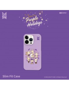 BTS x TinyTAN Purple Holiday Goods - Slim Fit Case