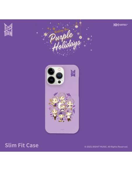 BTS x TinyTAN Purple Holiday Goods - Slim Fit Case