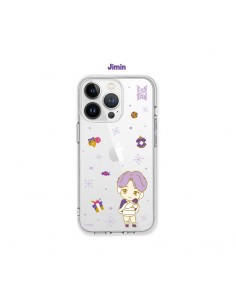 [JIMIN] BTS x TinyTAN Purple Holiday Goods - Clear Soft Case