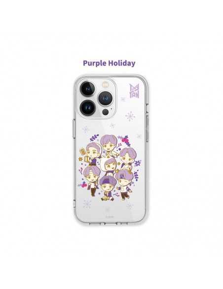 [Purple Holiday] BTS x TinyTAN Purple Holiday Goods - Clear Soft Case