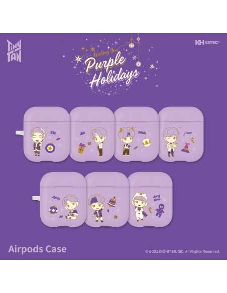 BTS x TinyTAN Purple Holiday Goods - Earphone Case