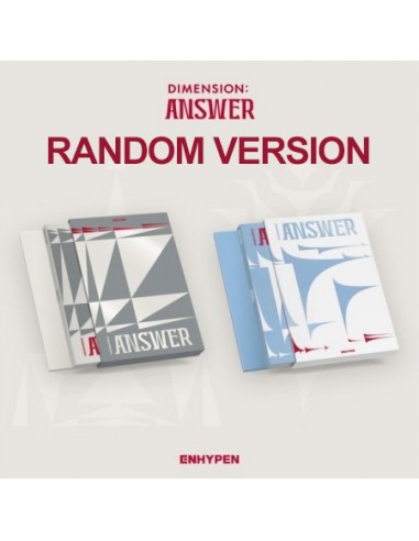 ENHYPEN Album - DIMENSION : ANSWER (Random ver.) CD + Poster