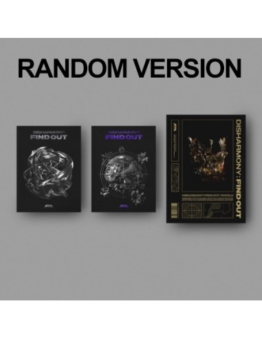 P1Harmony 3rd Mini Album - DISHARMONY : FIND OUT (Random Ver.) CD + Poster
