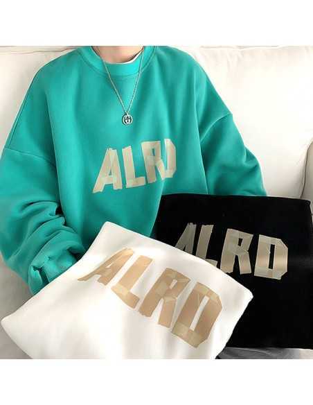 [S521] Alrd Taping Printing Sweatshirt