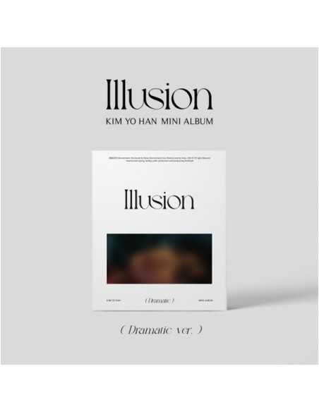 KIM YO HAN 1st Mini Album - Illusion (Dramatic ver.) CD + Poster