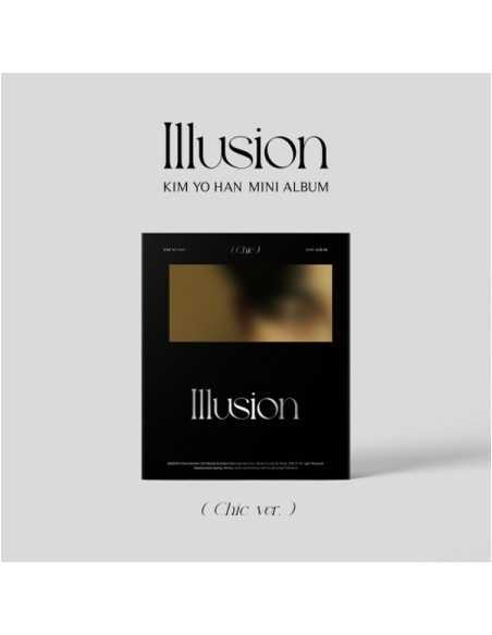 KIM YO HAN 1st Mini Album - Illusion (Chic ver.) CD + Poster