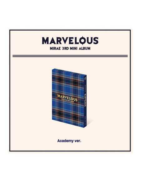 MIRAE 3rd Mini Album - Marvelous (Academy Ver.) CD + Poster