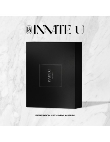 PENTAGON 12th Mini Album - IN:VITE U (Nouveau Ver.) CD + Poster