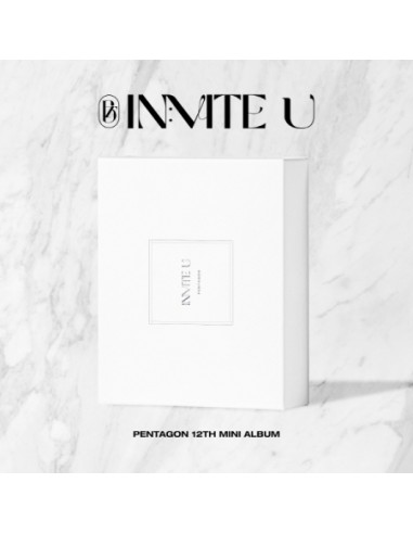 PENTAGON 12th Mini Album - IN:VITE U (Flare Ver.) CD + Poster