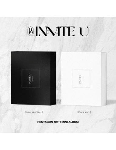 [SET] PENTAGON 12th Mini Album - IN:VITE U (SET Ver.) 2CD + 2Poster